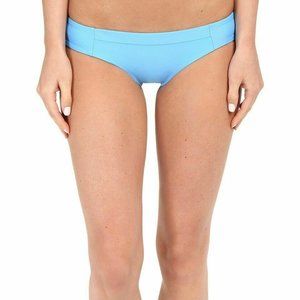 Vitamin A Womens Swimwear Blue Size 10/ L Adrianna Hipster Bikini Bottom $88